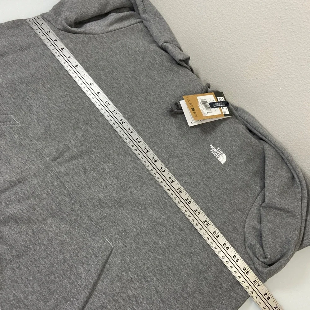 The North Face Mens 2XL Grey‎ Hoodie NEW Circular Design Pullover Sweatshirt